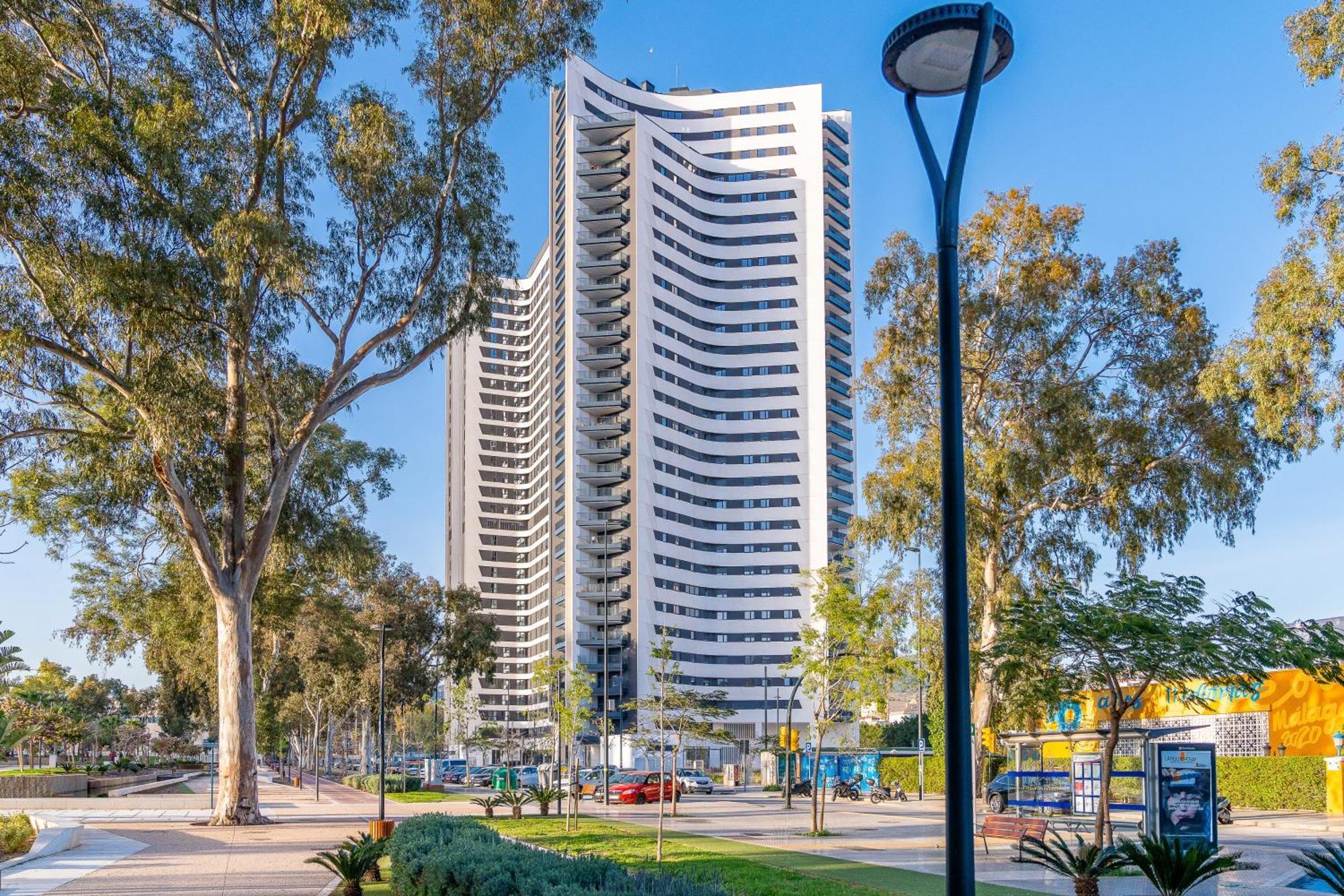 Appartamento Malaga Tower View Esterno foto